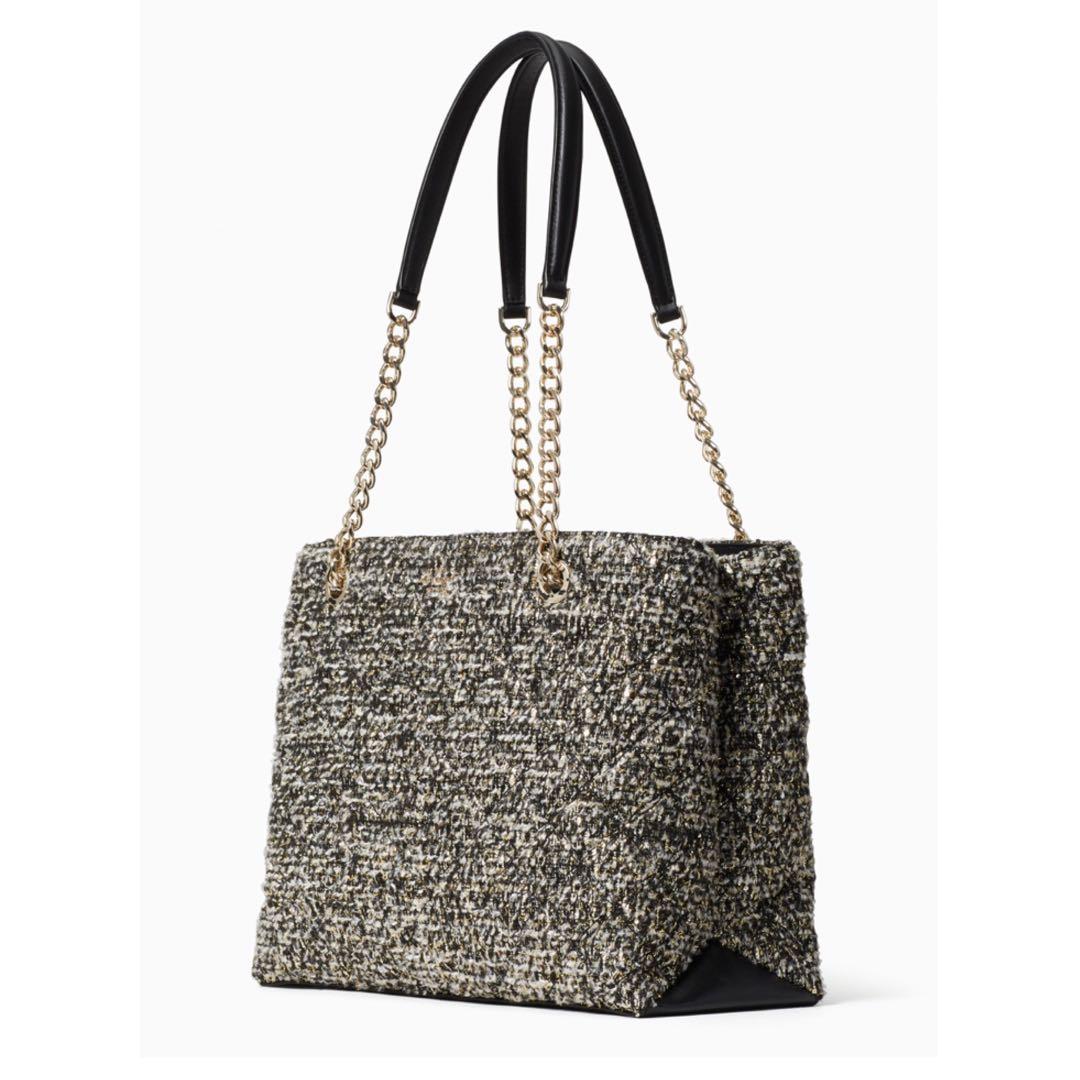 Kate spade outlet natalia tweed tote