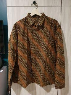 Kemeja batik tulis parang