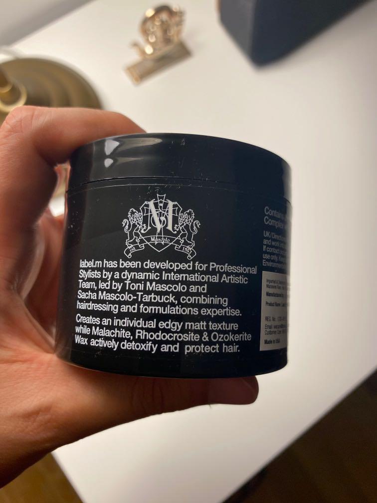 Label.m Matt Paste /120ml, Beauty & Personal Care, Hair on ...