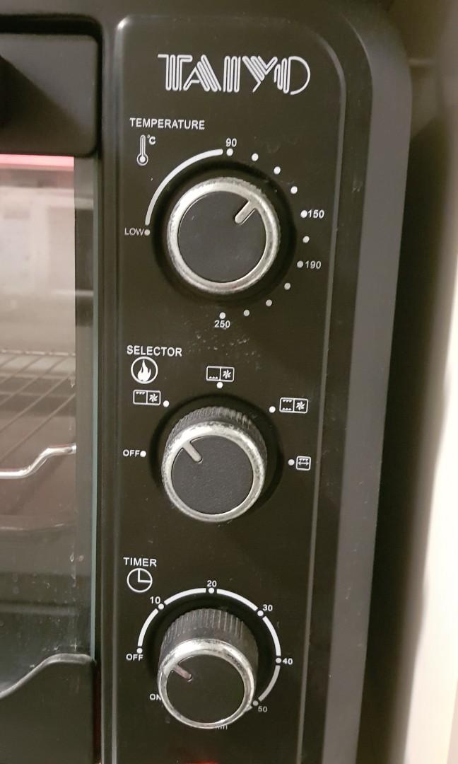 Large Electric Toaster Oven 45L, TAIYO TE85BW, TV & Home Appliances