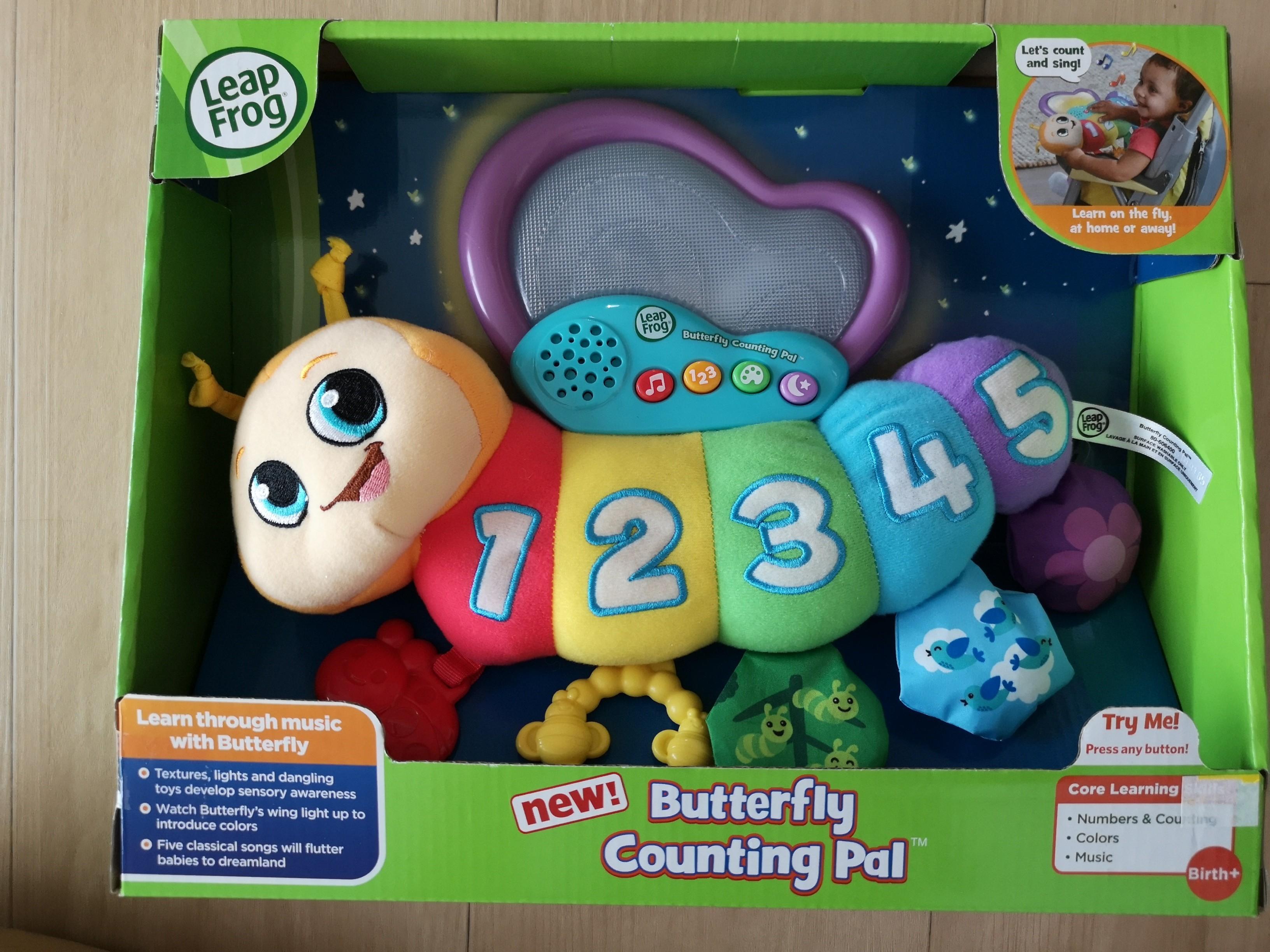 Leap frog butterfly counting pal