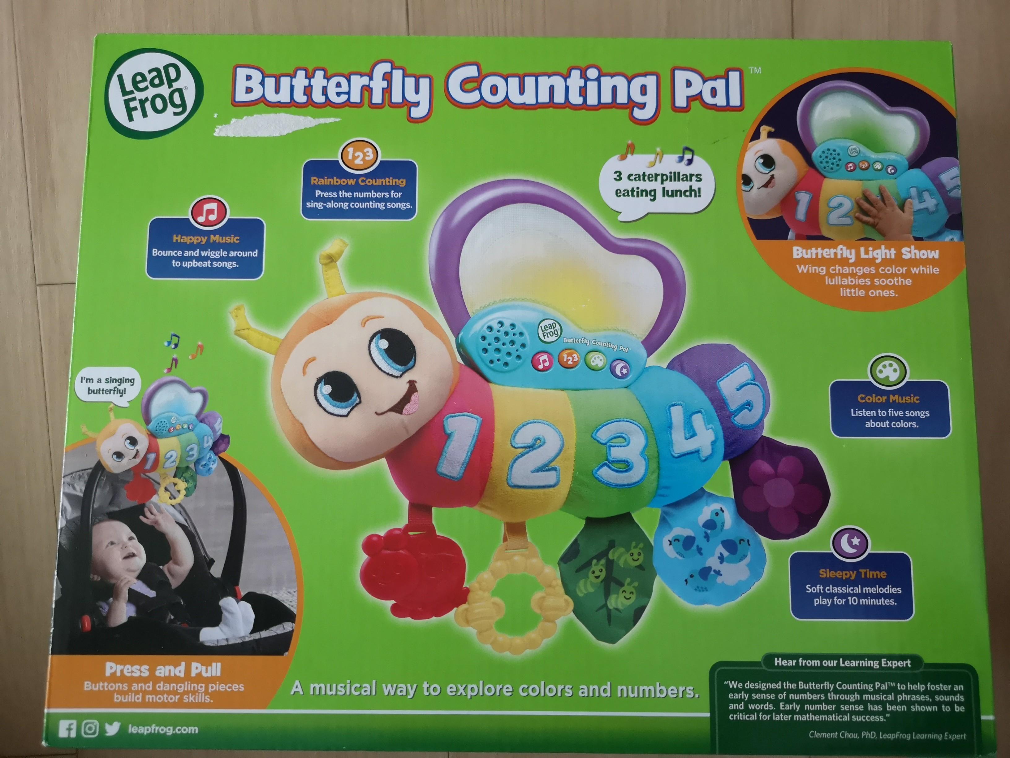 Leapfrog butterfly new arrivals counting pal