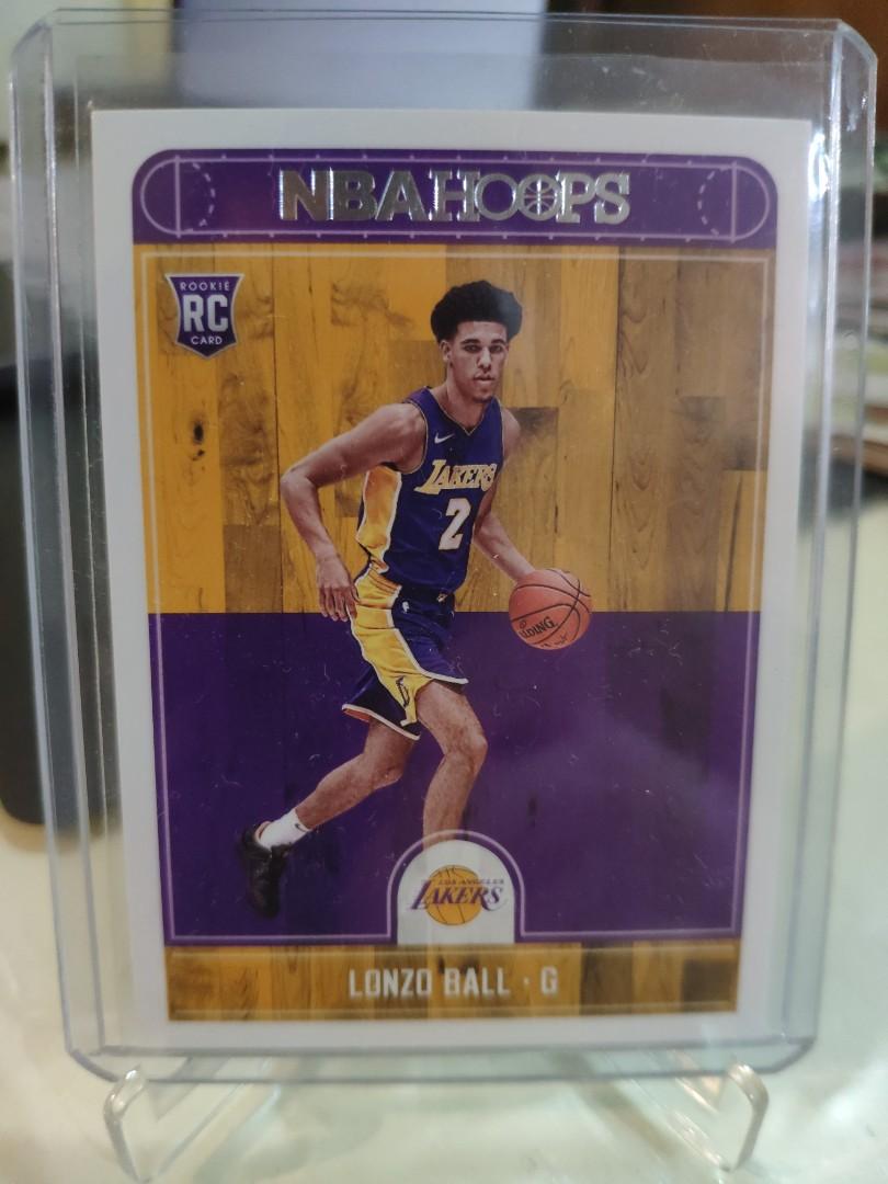 Lonzo Ball Rookie Card Nba Hoops Nba Cards For Sale Hobbies Toys Toys Games On Carousell