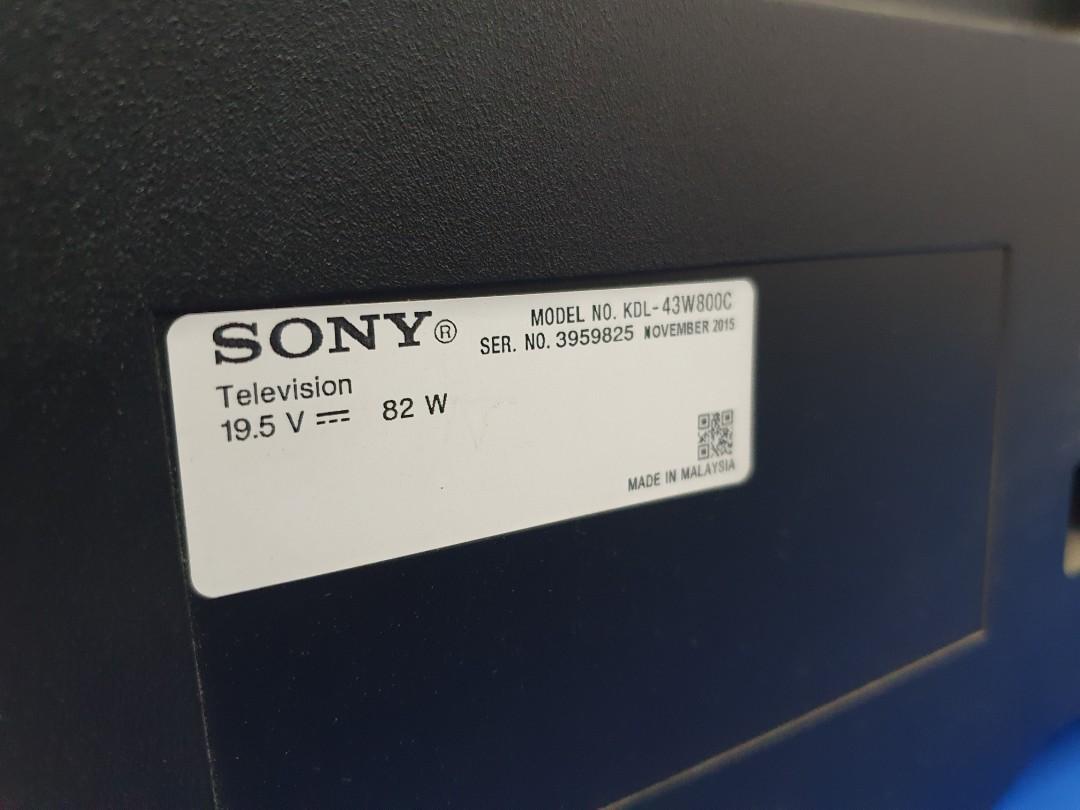 Looking for LCD panel Sony KDL 43W800, TV & Home Appliances, TV & Entertainment, TV Parts