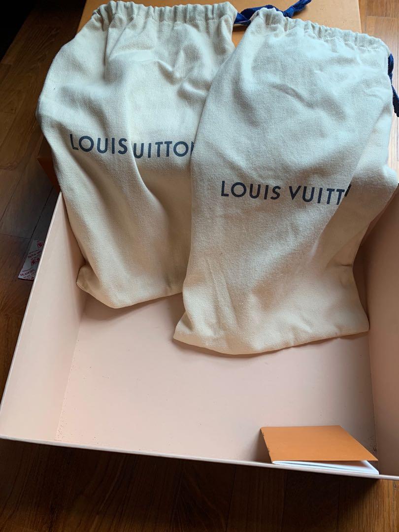 Louis Vuitton Tri Color Calfskin Arizona Moccasin Navy Blue