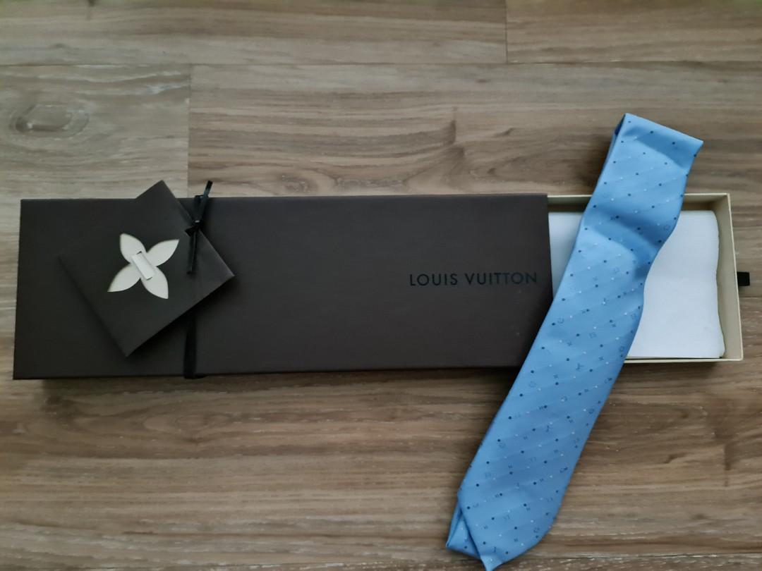 Louis Vuitton tie LV, Men's Fashion, Watches & Accessories, Accessory  holder, box & organizers on Carousell