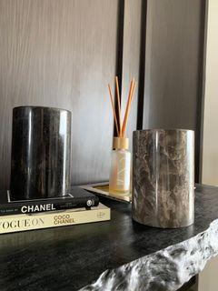 Marble wine holder/ Kitchen tools holder/ Flower Vase