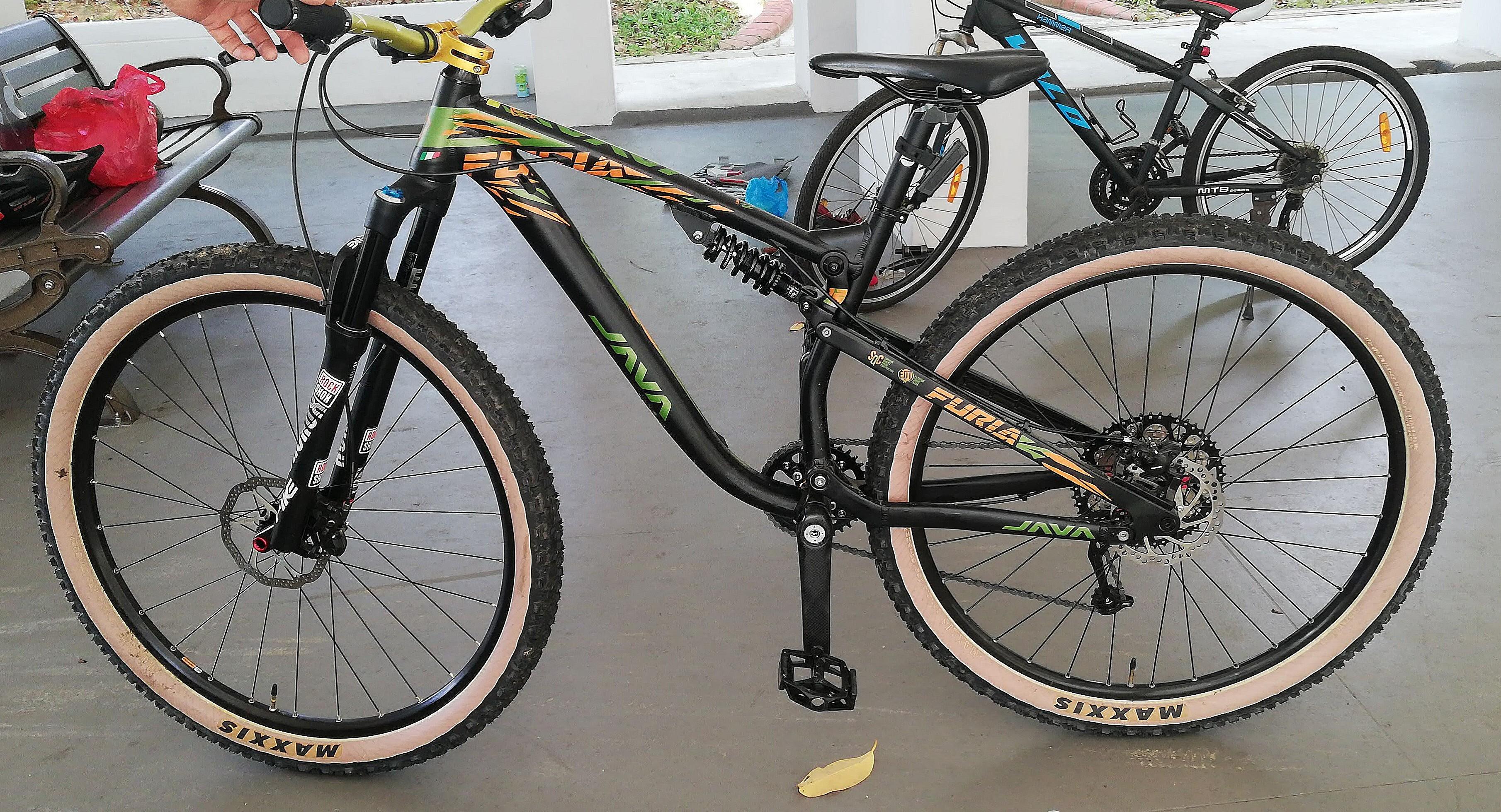 Maxxis ardent skinwall 29x2.4 folding tyres Sports Equipment Bicycles Parts Parts Accessories on Carousell