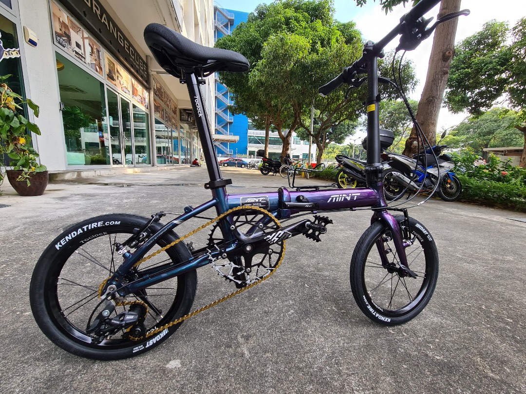 Mint clearance foldable bicycle