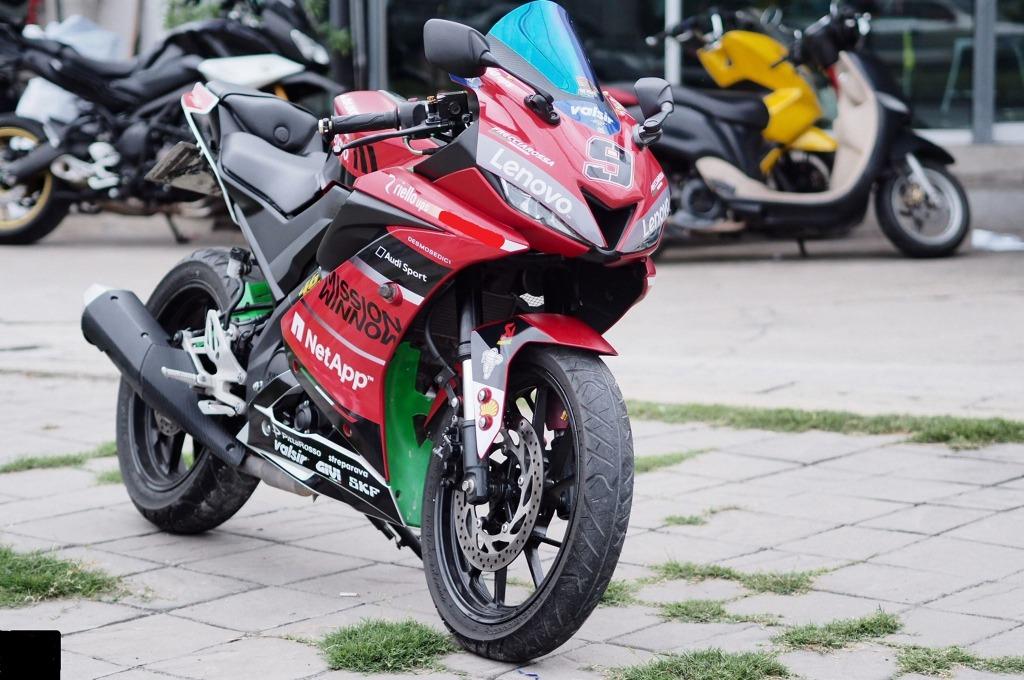 Moto Datuk Singapore Yamaha R15 V3 3M Decal Mission Minnow Edition ...