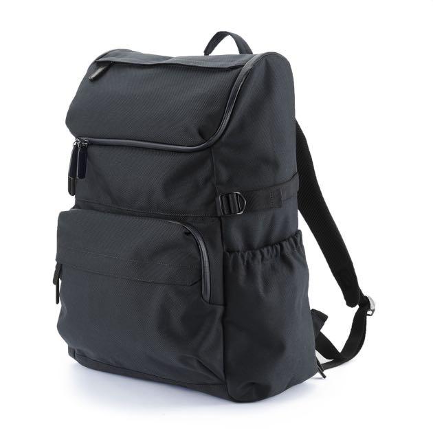 Muji Black Backpack, Men's Fashion, Bags, Backpacks on Carousell