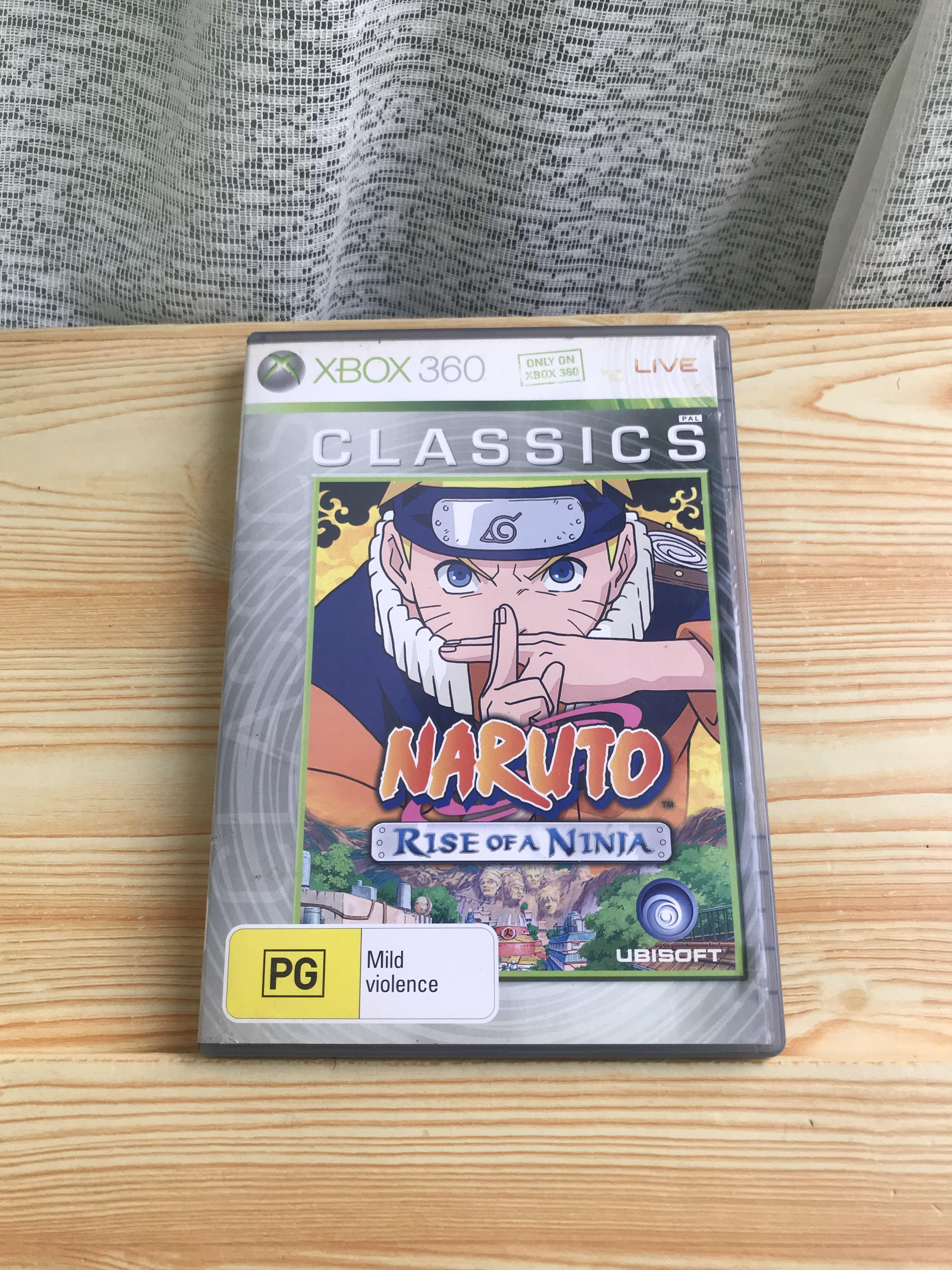 Naruto Rise Of A Ninja Xbox 360 Game Video Gaming Video Games Xbox On Carousell