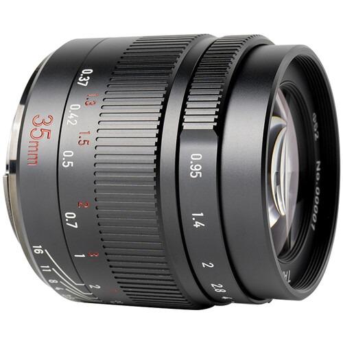 New 7artisans 35mm F0 95 Lens Prime Portrait Low Light Lens Nice Bokeh