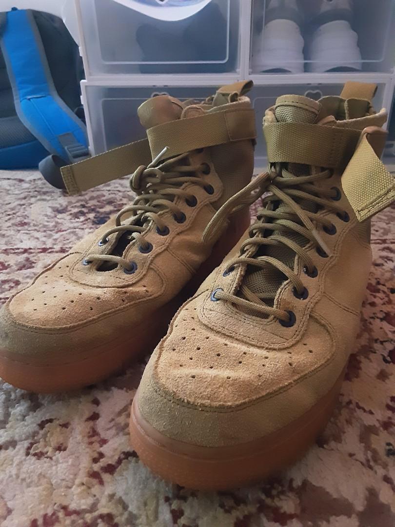 Nike sf af1 mid desert shop moss