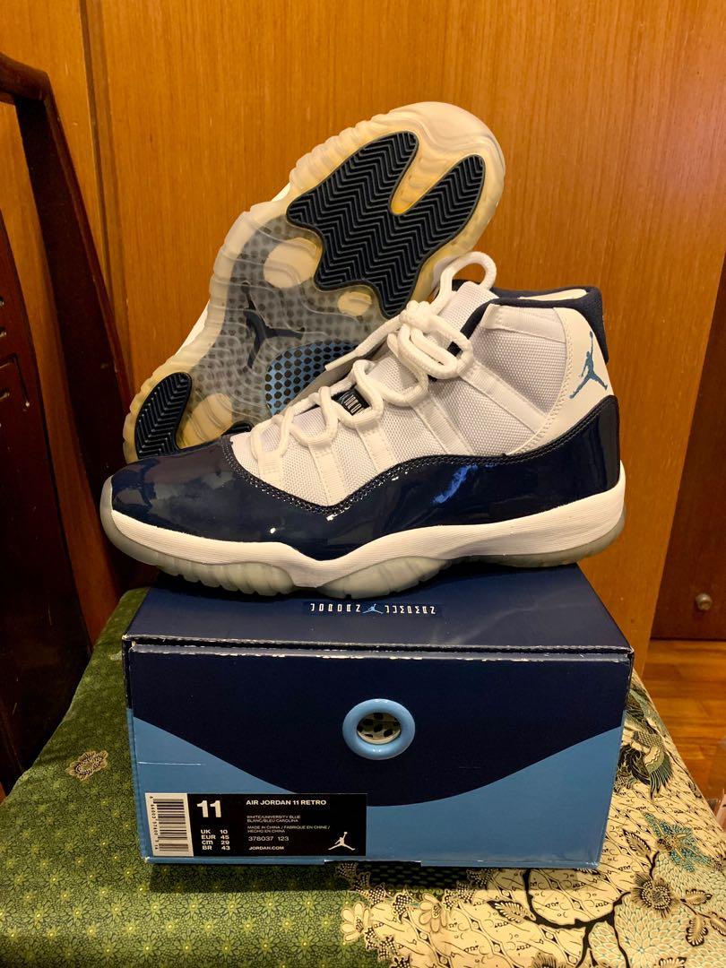 Nike Air Jordan 11 UNC Win Like 82 Men s Fashion Footwear