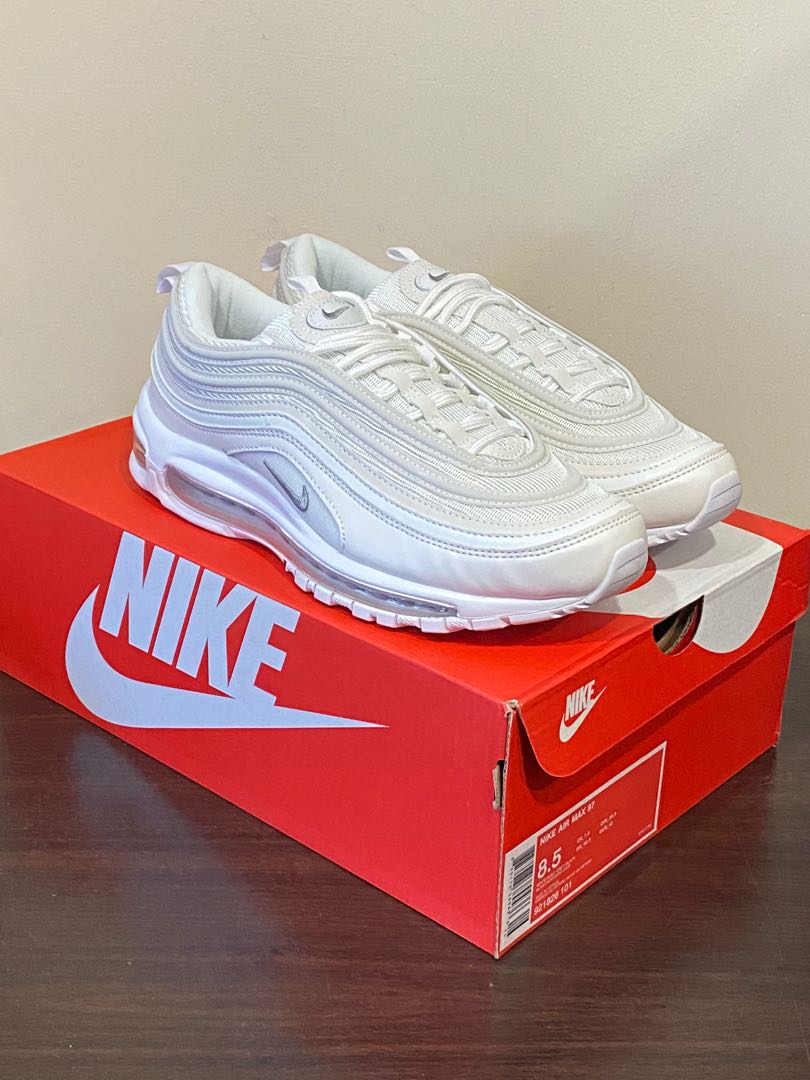 All white air hotsell max 97 triple white