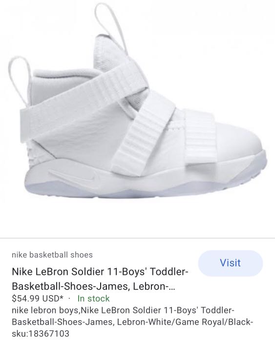 lebron toddler shoes
