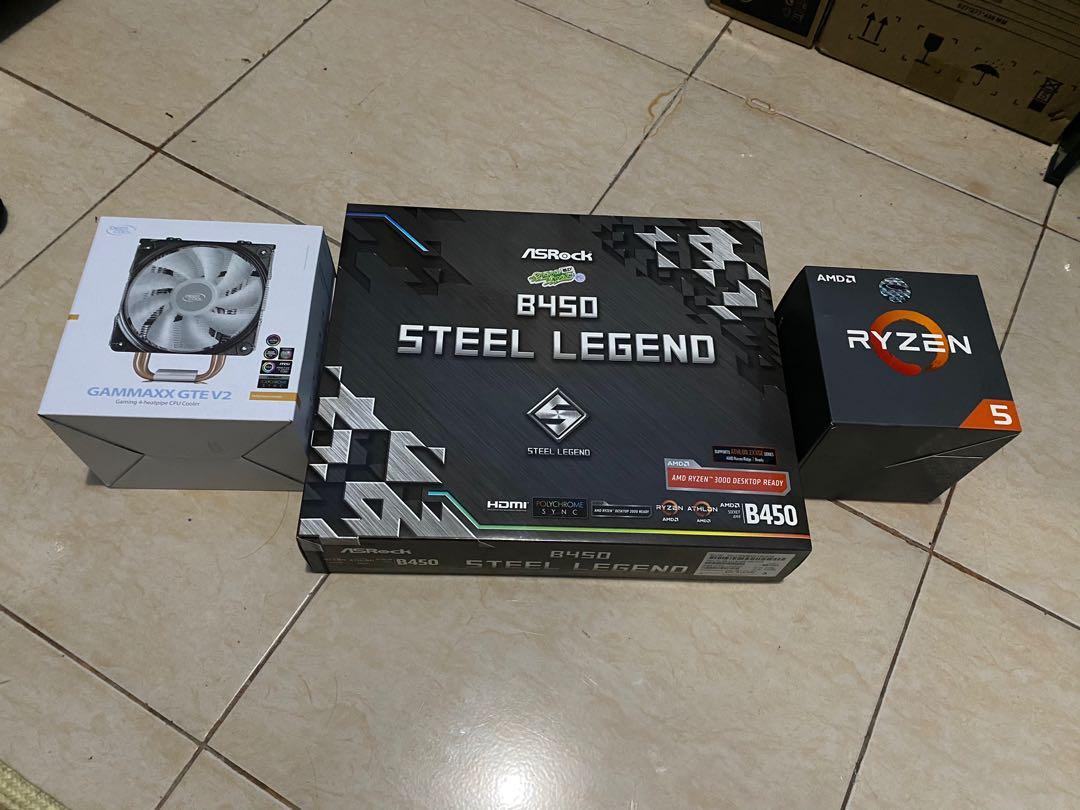 B450 steel legend ryzen online 5 2600