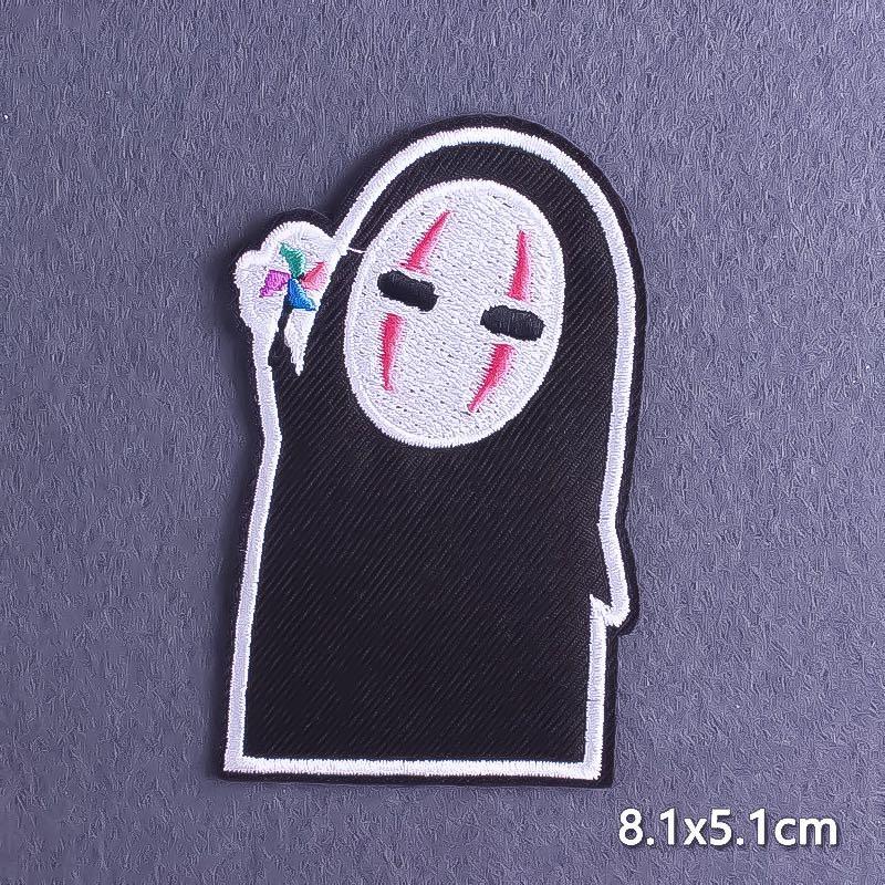 Patch No Face Monster Ghost Studio Ghibli Japanese Film Spirited Away Cute Windmill Moving Iron On Design Craft Craft Supplies Tools On Carousell If you have your own one, just send us the image and we will show. no face monster ghost studio ghibli