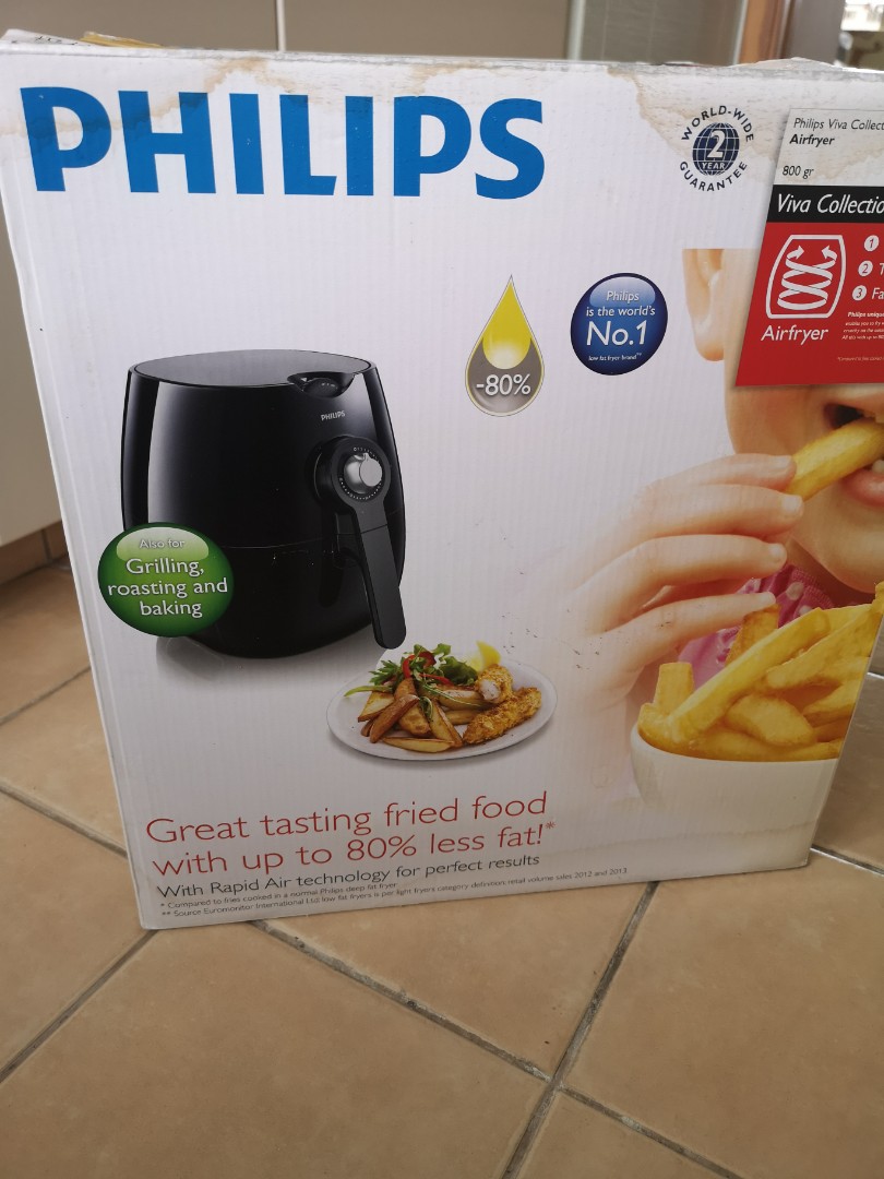 Philips Airfryer Viva Collection HD9220 with baking tray, TV & Home