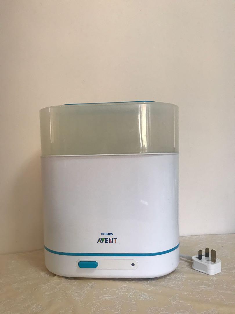 avent milk bottle sterilizer