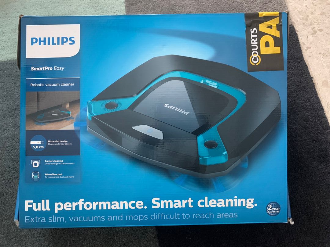 Philips Smart Pro Robotic Vacuum Cleaner FC8794, TV & Home Appliances