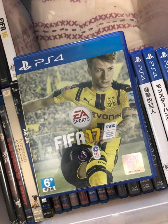 Ps4 Fifa 17 足球遊戲碟 遊戲機 遊戲機遊戲 Carousell