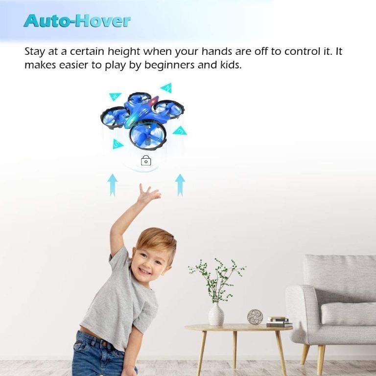 Q030 GEEKERA Mini Drone for Kids RC Helicopter Gesture Control for 3D Flip Altitude Hold Headless Mode Portable UFO Aircraft Plane Remote for Start Off Children Boys Girls Birthday Gifts Photography D...