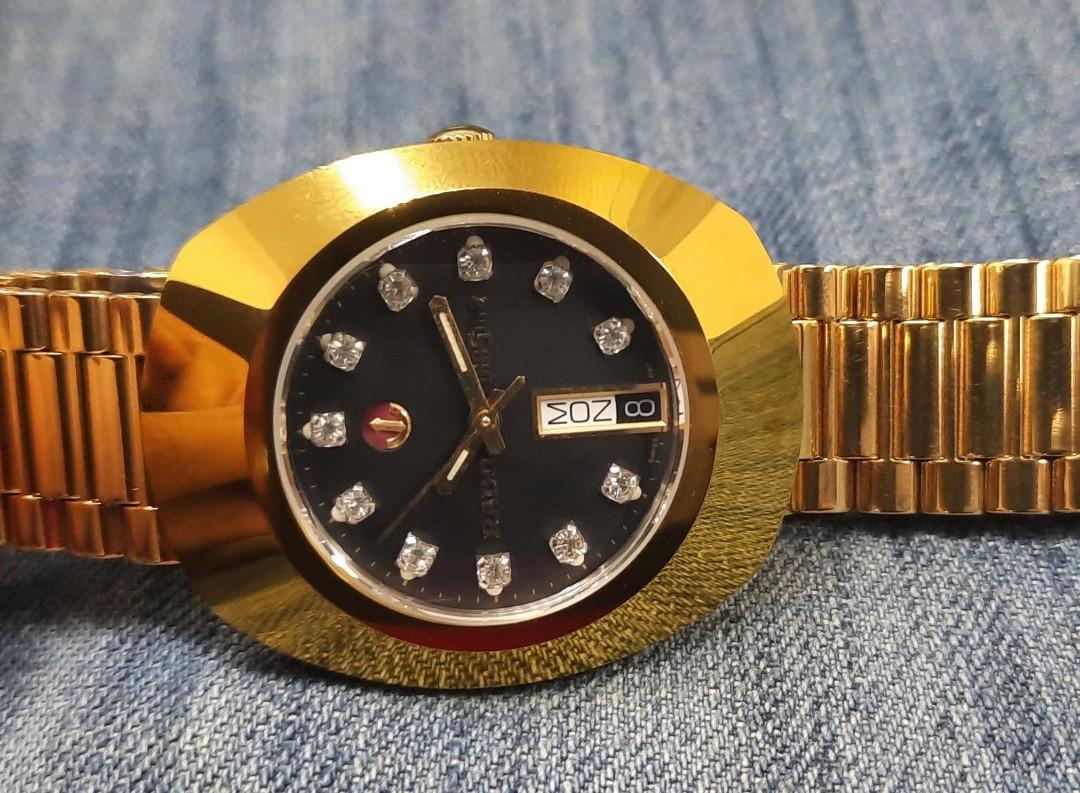RADO Diastar Ceramic Watch w/ Diamond Dial | KeepTheTime.com