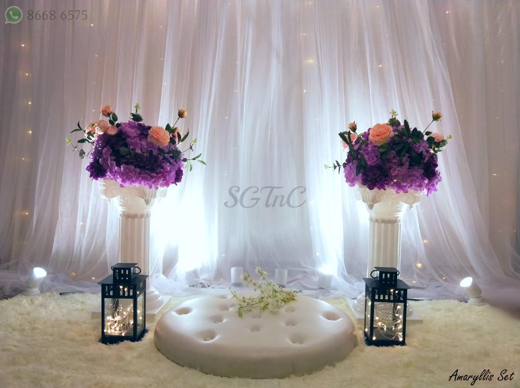 Rent Mini Pelamin Dais Tables And Chairs Rental Sofa Backdrop Bench Cheap Delivery Setup Event Ceremony