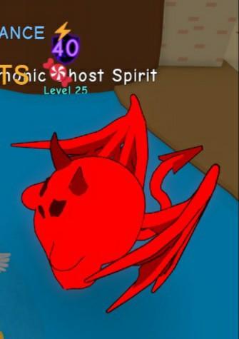 Roblox Bubble Gum Simulator Secret Demonic Ghost Spirit Toys Games Video Gaming Video Games On Carousell - roblox ghost rider simulator