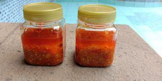 Sambal bawang Ayam Asap