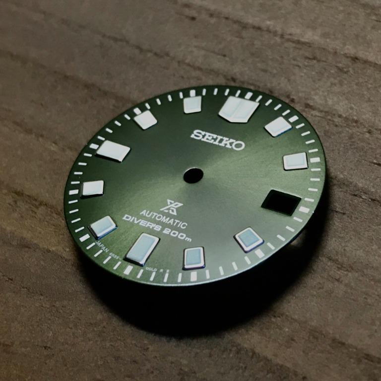 Seiko Captain Willard Green dial for SRPD/SKX/Turtle mod Seiko dial SPB153,  Men's Fashion, Watches & Accessories, Watches on Carousell