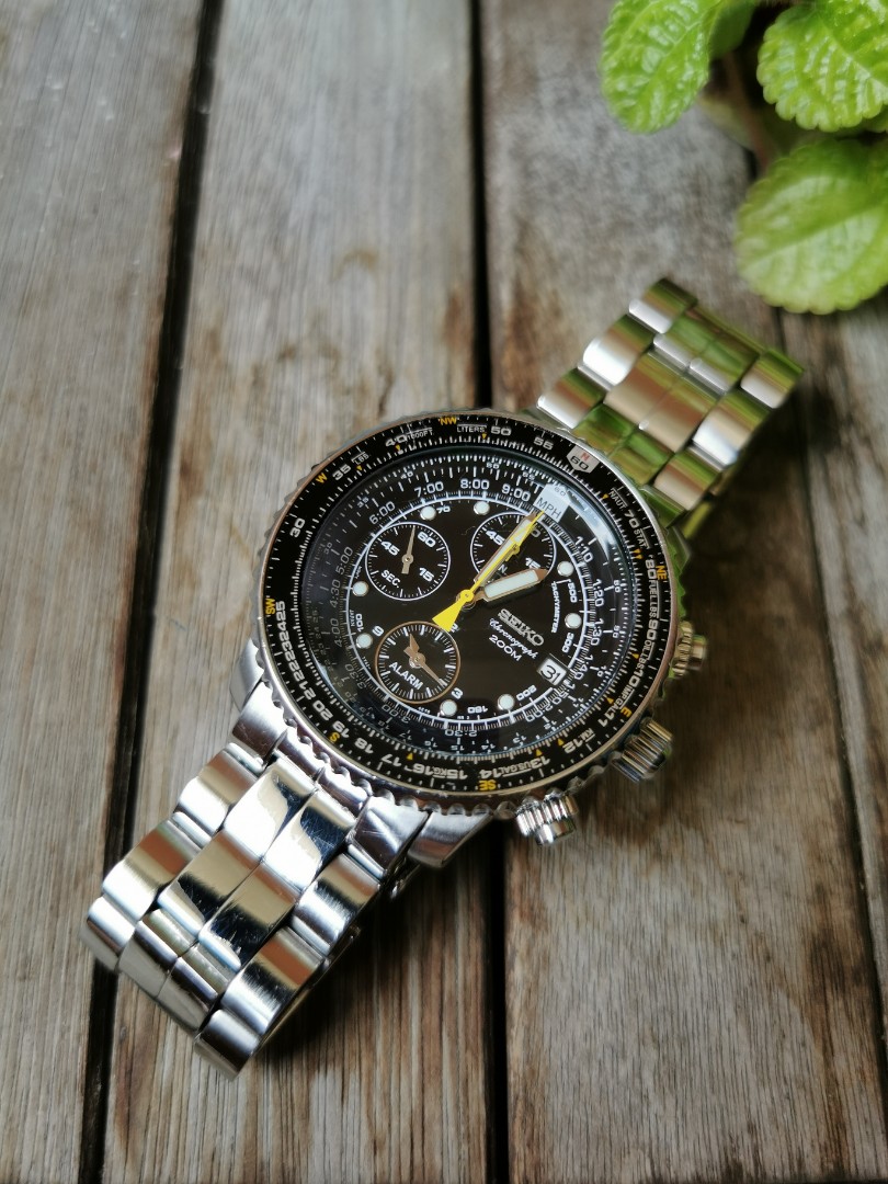 Seiko SNA411 Flightmaster Watch Men s Fashion Watches