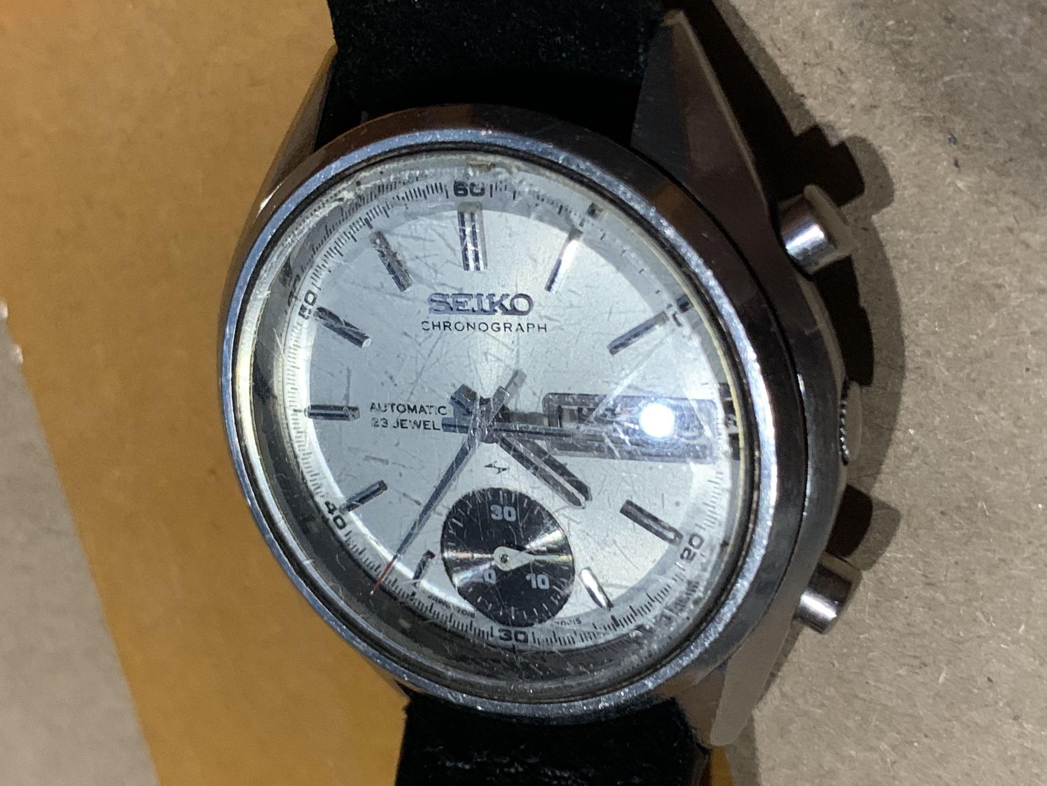 Vintage Seiko Chronograph 7018 7018 7000 Men s Fashion Watches