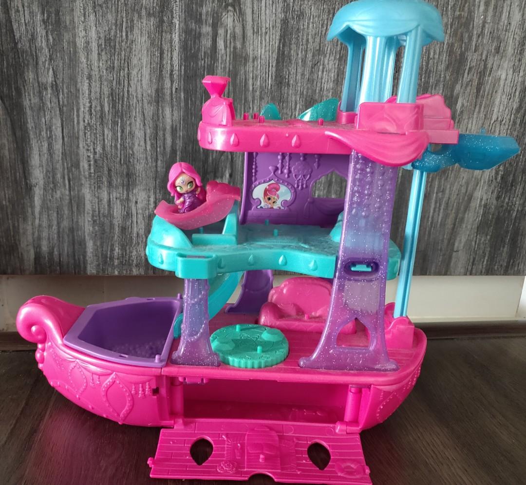 Shimmer and shine boat hot sale toy