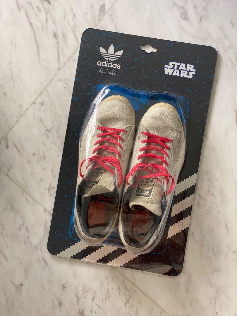 Star Wars x Adidas Wampa Stan Smith., Men's Fashion, Footwear, Sneakers on  Carousell