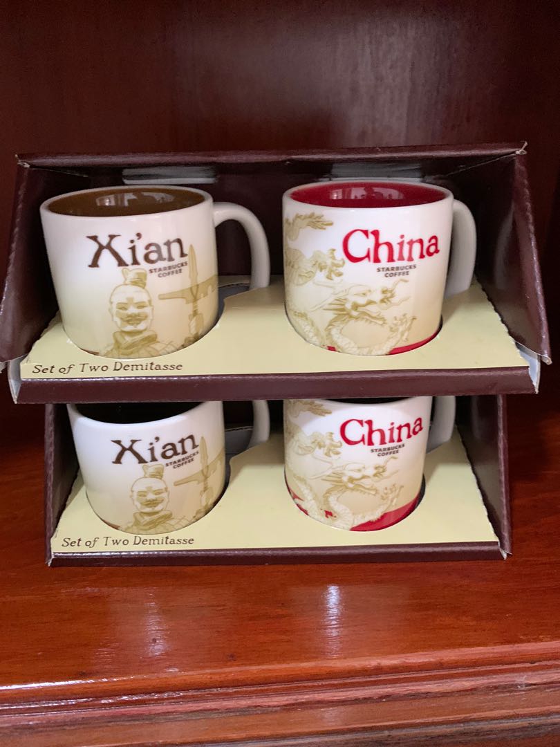 Starbucks China Xian Demitasse Vintage Collectibles Vintage Collectibles On Carousell