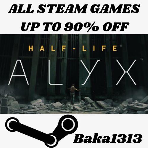 half life alyx steam sale