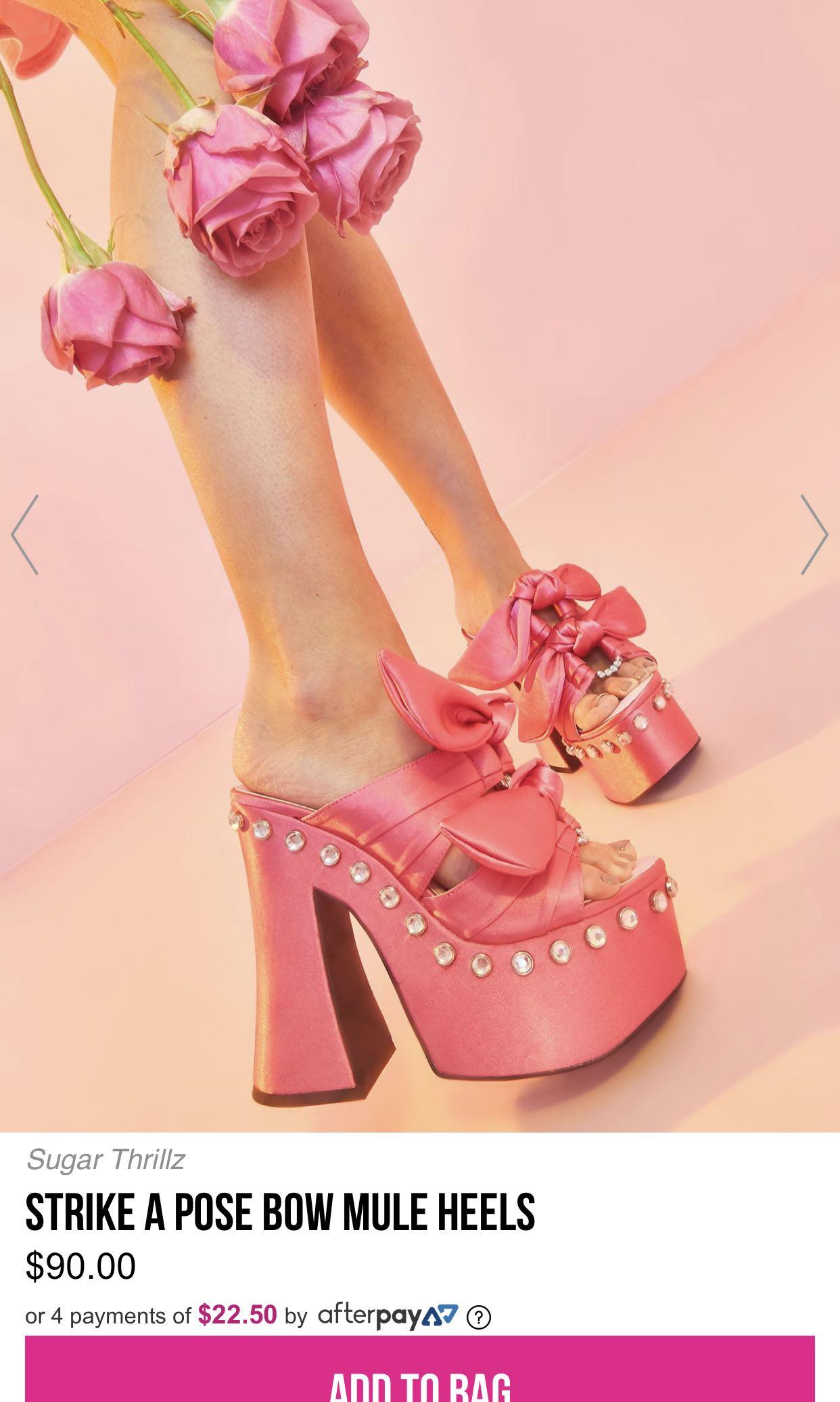 Red heels new arrivals afterpay