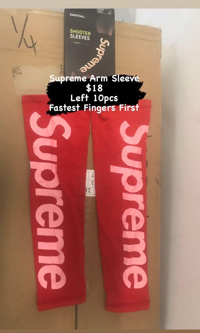 Supreme store shooting sleeves