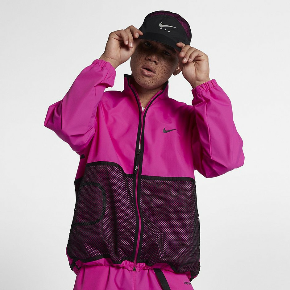 Supreme Nike Trail Running Jacket Pink Men's Size M