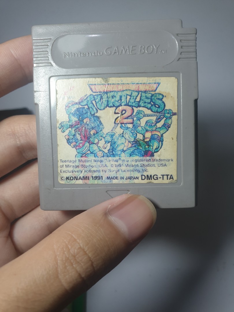 Teenage Mutant Ninja Turtles 2 (gameboy color), Video Gaming, Video ...