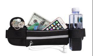 Training Running Expandable Waist Pouch Belt Single bag Sports Running elastic waist