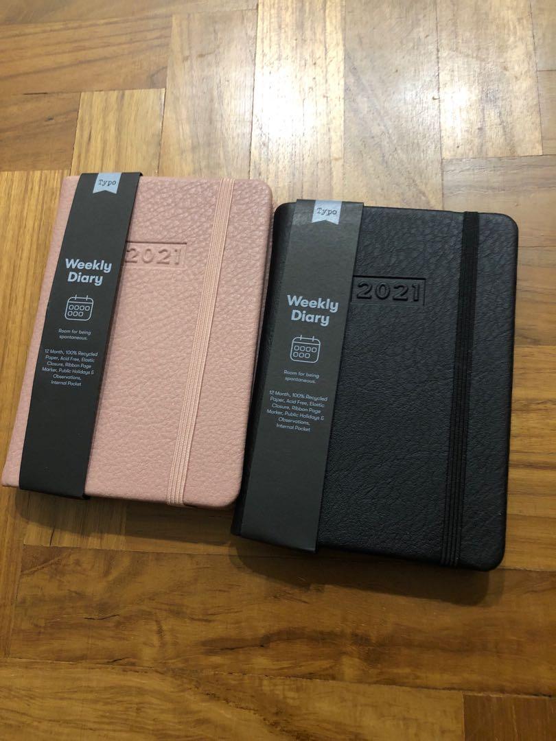 Typo Weekly Planner Diary Brand New Books Stationery Stationery On Carousell