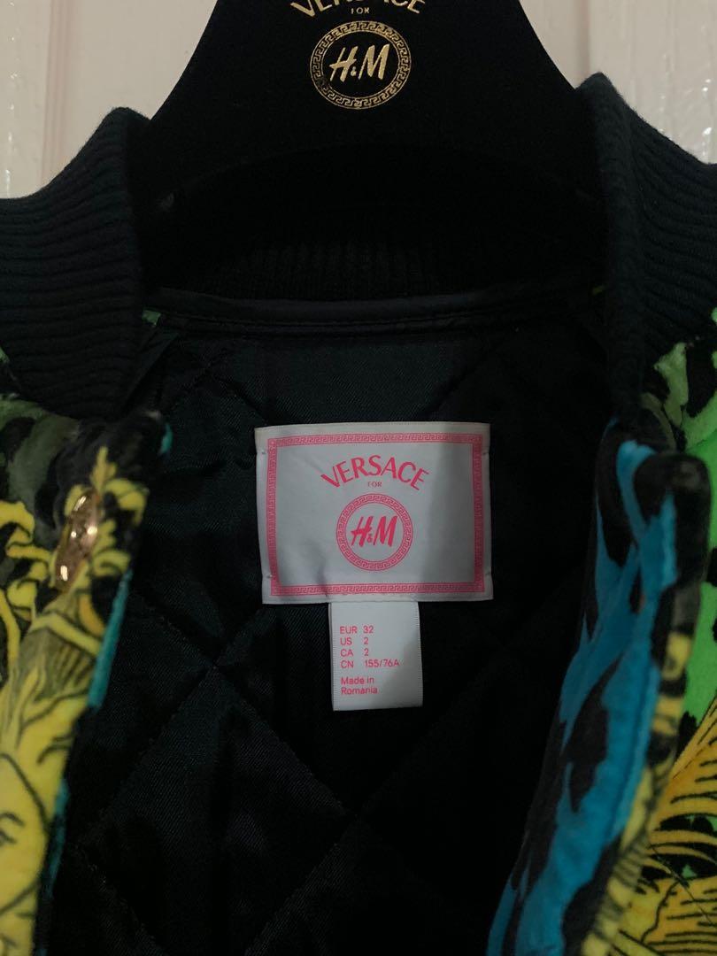 H&m x deals versace bomber