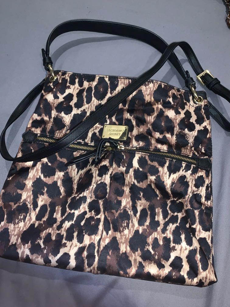 Victoria Secret Leopard Sling Bag (Authentic)