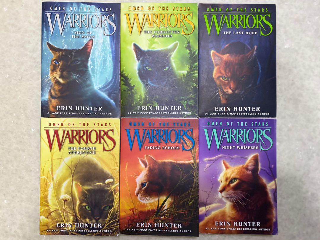 Warrior Cats Series 4 Omen Of The Stars Books 1 - 6 Collection Set
