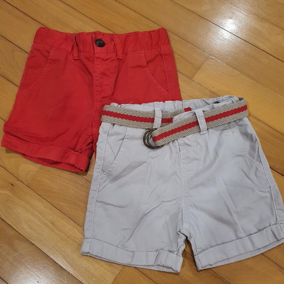 zara baby shorts
