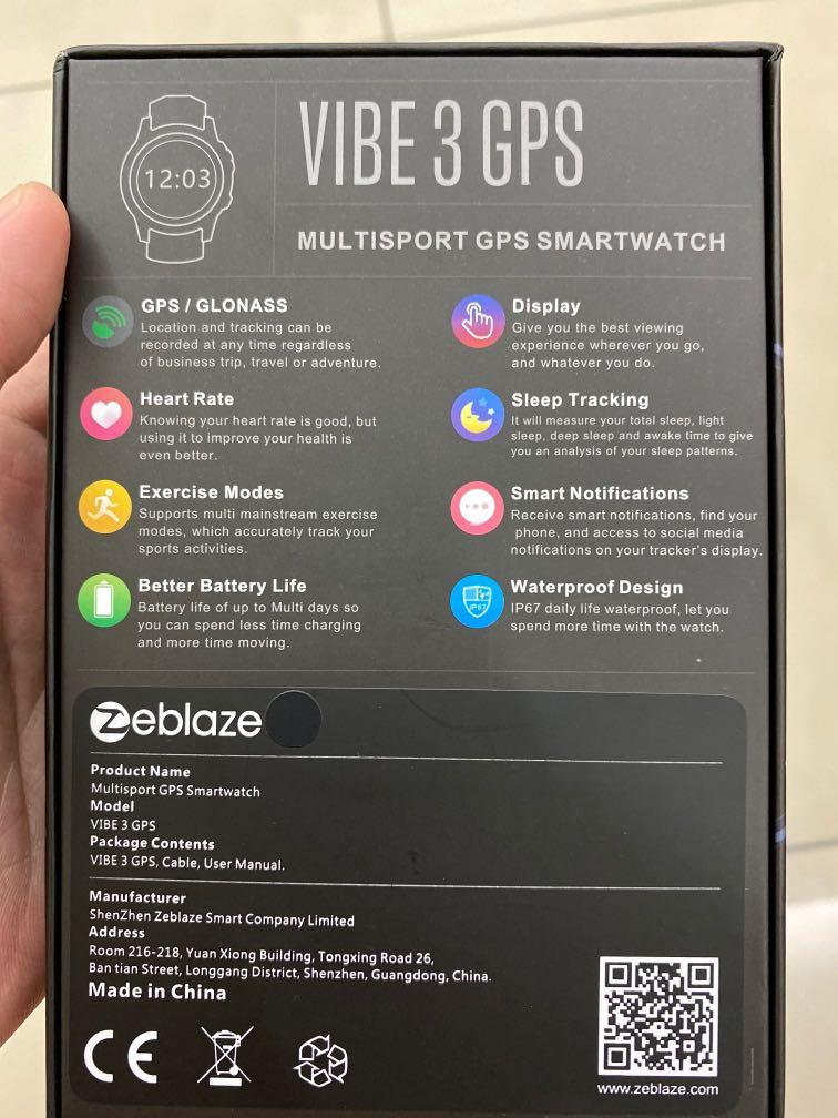 Zeblaze Vibe 3 GPS Men s Fashion Watches Accessories Watches
